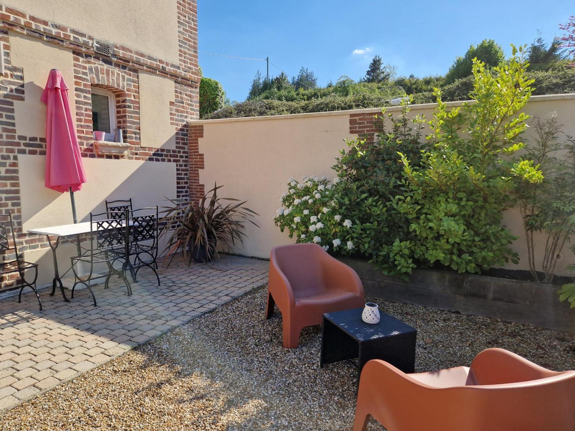 Ferienwohnung La Cour Honfleur Exterior foto